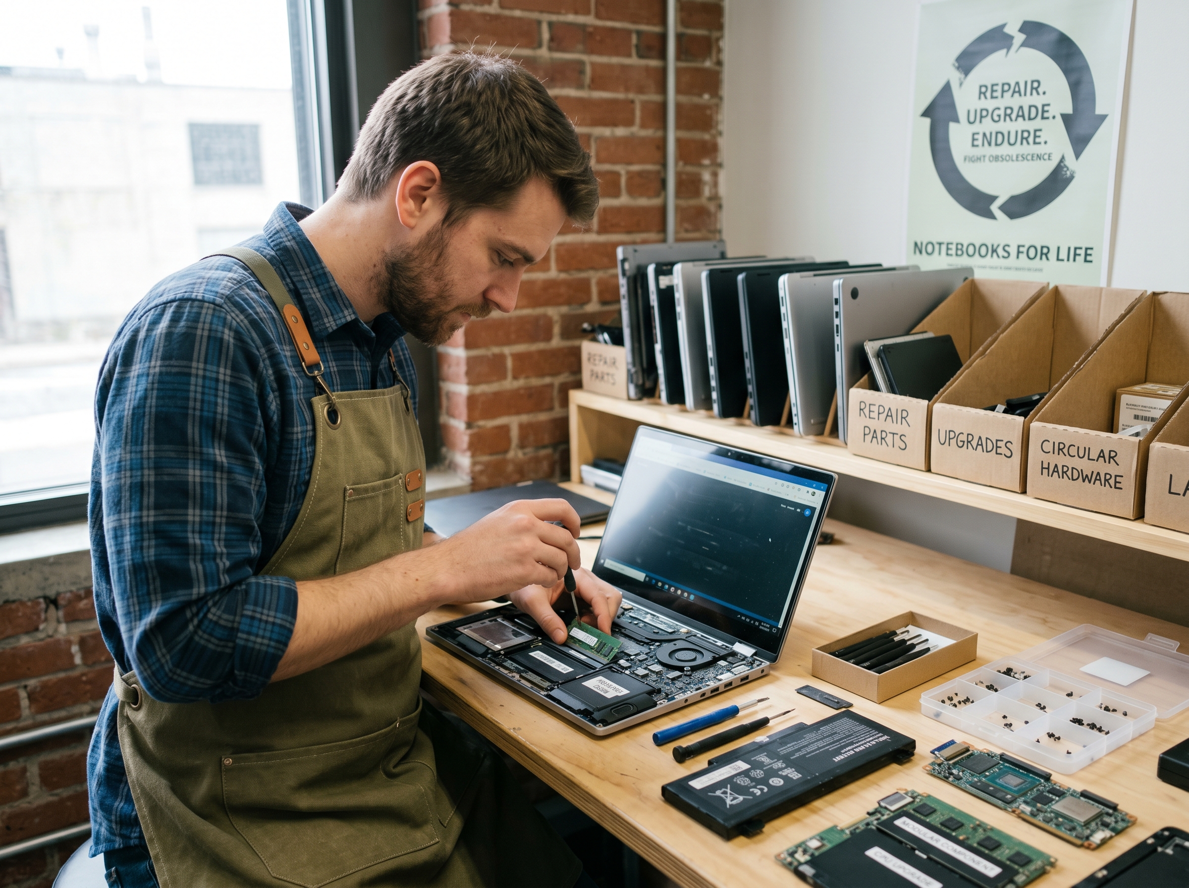 Notebook para a vida toda: conheça as marcas que lutam contra a obsolescência programada