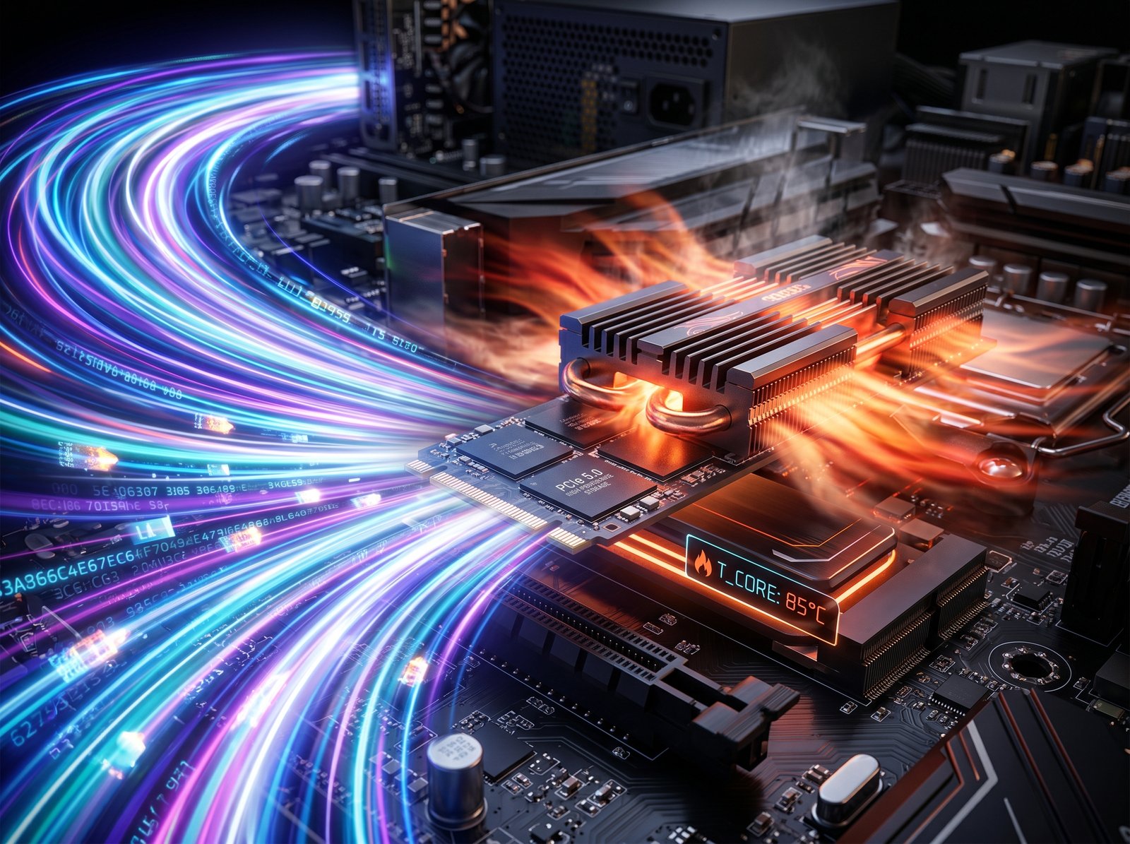 Armazenamento SSD PCIe 5.0: Entre a Velocidade Insana e o Desafio Térmico